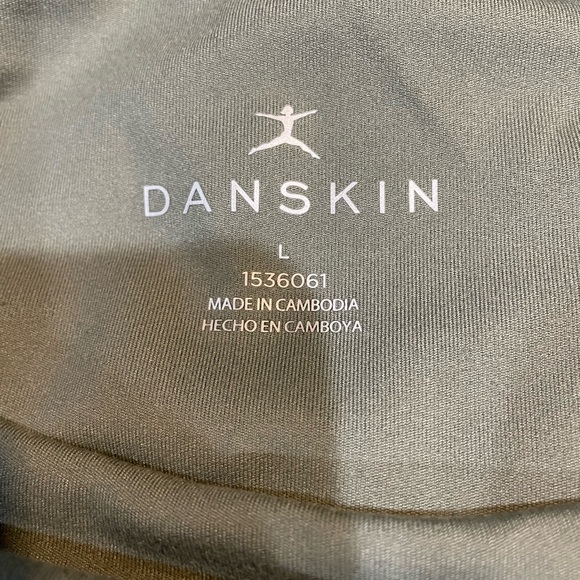 🆕 Danskin Brushed 7/8 Leggings, Agave Green - Picture 3 of 6
